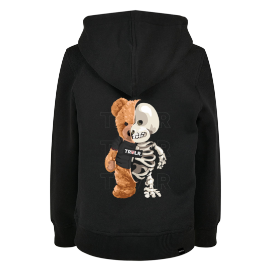 Traveler Bear hoodie Black kids